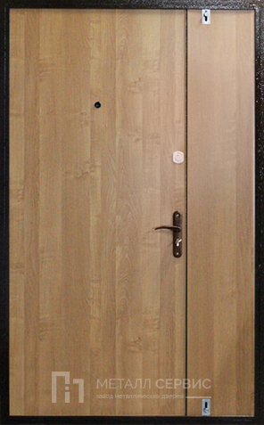 Двухстворчатая дверь с ламинатом №3