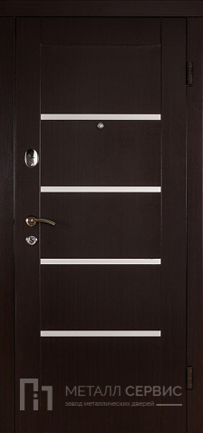 Дверь с молдингом МДФ ПВХ №2