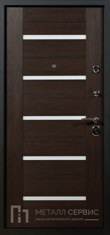 Дверь с молдингом МДФ ПВХ №13